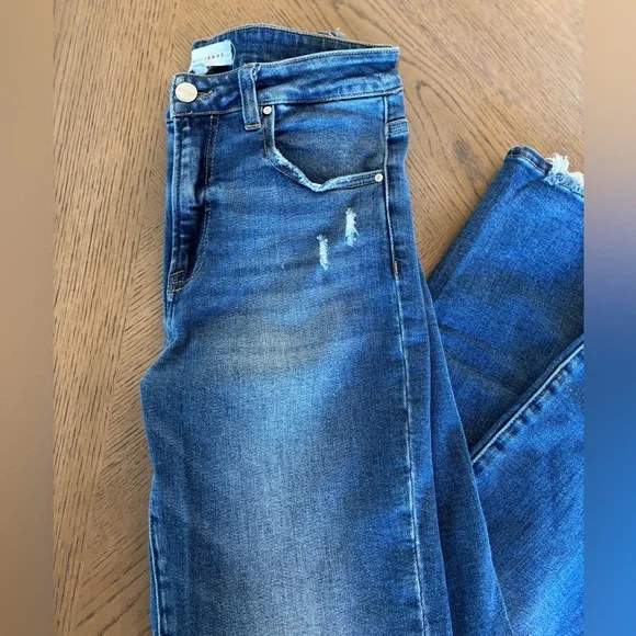 Risen Remember Me High Rise Straight Leg Jeans - Picture 3 of 9